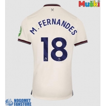 West Ham United Mateus Fernandes #18 Gostujuci Dres 2025-26 Kratak Rukav